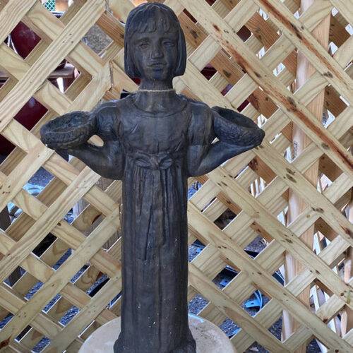 Ethans Courtyard and Patio | Children Garden Statues | Bonita Springs | Water Fountains, Wall Fountains, Mailboxes, and more