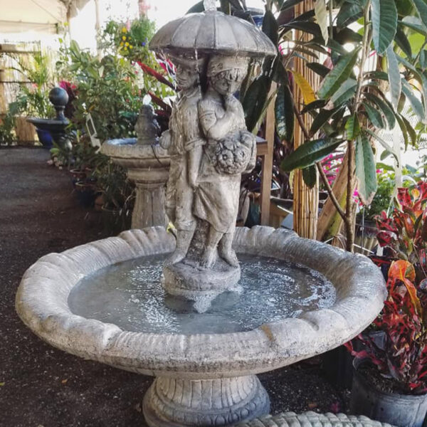 Large Outdoor Water Fountain Statues Ethans Courtyard and Patio