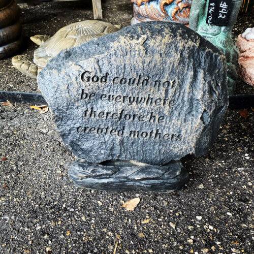 Ethans Courtyard and Patio | Rock Statue | Bonita Springs Outdoor decor Store | Water Fountains, Wall Fountains, Mailboxes, and more